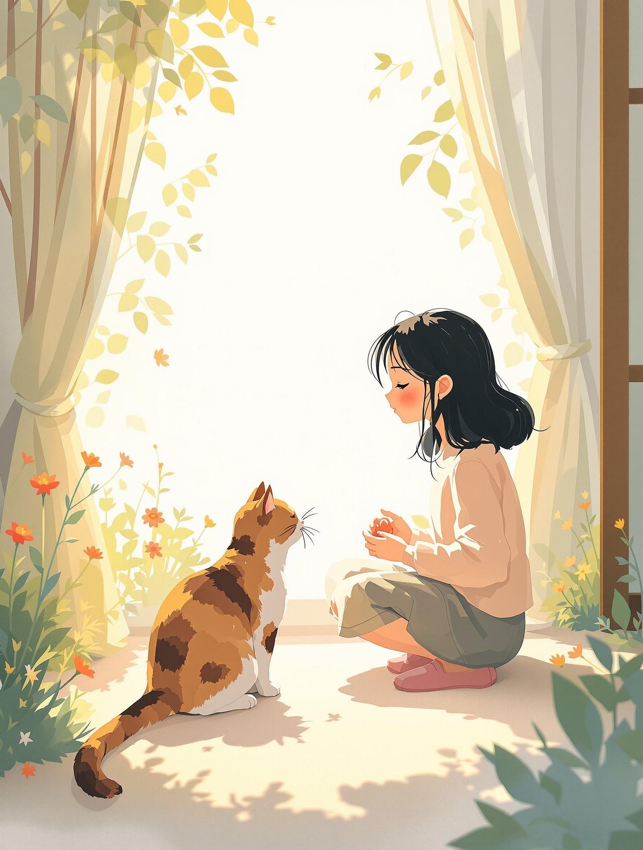 k漫画 - 流浪猫与少女